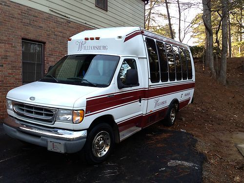 Shuttle bus e350 day care asst. living low low low miles