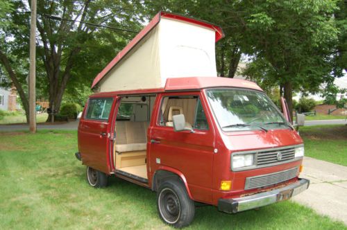 1986 vw syncro westfalia wolfsburg edition vanagon 4wd