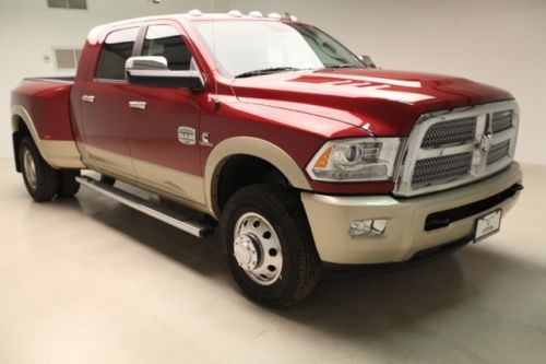 2014 navigation sunroof leather heated cooled cummins diesel lifetime warranty