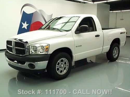 2008 dodge ram sxt reg cab automatic alloy wheels 77k texas direct auto