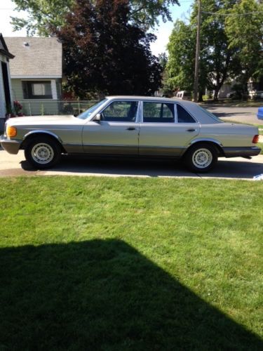1985 mercedes 500 sel - 30,000 actual miles - like new