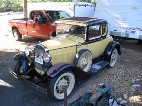 1930 ford model a - 2 dr. coupe w&#039; rumble seat