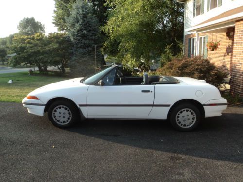 1993 mercury capri base convertible 2-door 1.6l