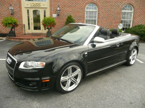 2008 cabriolet v8 6-speed bose navigation convertible 1 of 300 14k miles