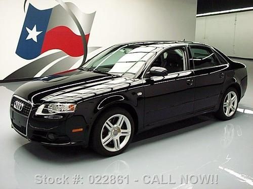 2008 audi a4 2.0t quattro s-line turbo awd sunroof 55k texas direct auto