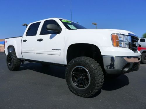 2010 gmc sierra 1500 crew cab sle 4x4 custom lifted off road truck~awesome!!