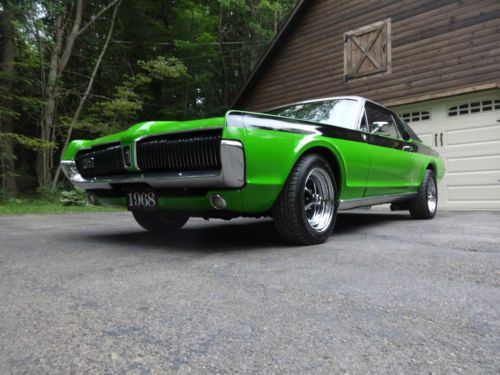 1968 mercury cougar 302 v8 4 speed manual clean power disc brakes low reserve!!!
