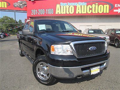 07 ford f-150 xlt super crew cab 4wd 4x4 4dr carfax certified pre owned mp3 cd