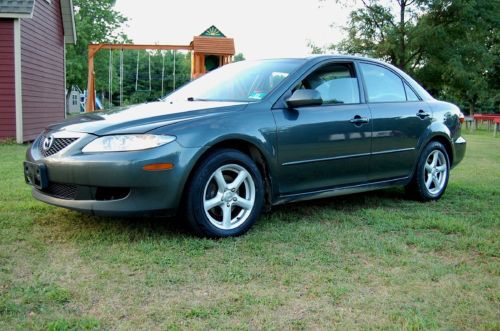 No reserve...2004 mazda 6i,  2.3 liter 4 cylinder, 5 speed manual, 1 owner