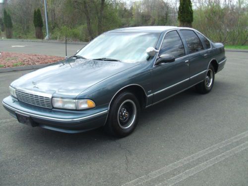 1996 chevy caprice classic 9c-1 police package x - conn state police   clean
