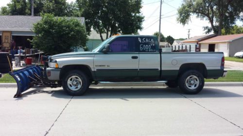 1998 dodge 4x4 1500 with northman snow blade