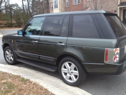 2005 land rover range rover