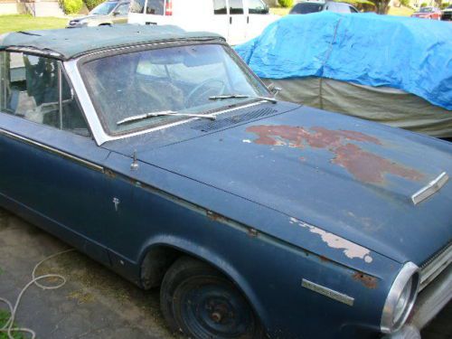 1964 dodge dart 270  convertible with a 273 motor ,  . push button trans ,