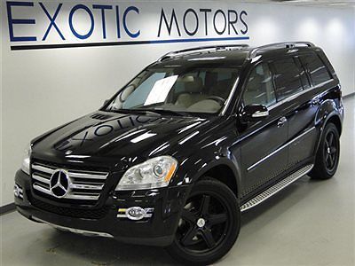 2008 mercedes gl550 4-matic! nav rearcam 3rdrow pdc htd-sts 21-whls hk-sound/6cd