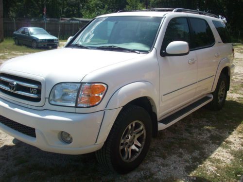 2004 toyota sequoia limited sport utility 4-door 4.7l