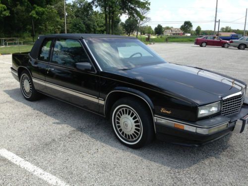 1991 cadillac eldorado base coupe 2-door 4.9l low miles