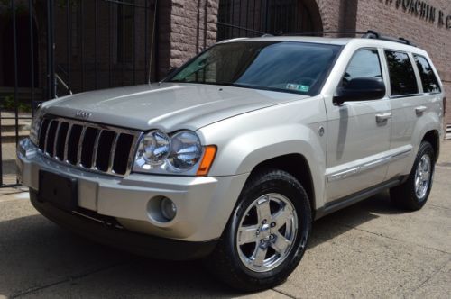 2007 jeep grand cherokee limited dvd chromes 5.7l very clean 4x4 hemi