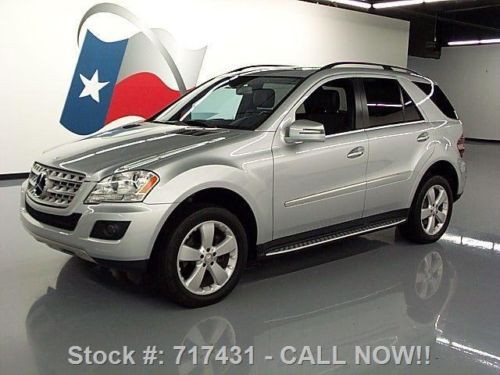 2011 mercedes-benz ml350 sunroof 19&#034; wheels only 28k mi texas direct auto
