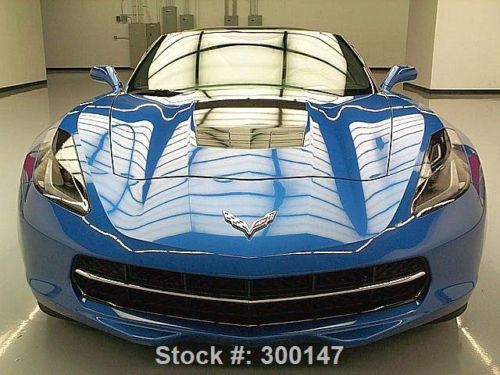 2014 chevy corvette z51 3lt premier edition 7spd nav 4k texas direct auto