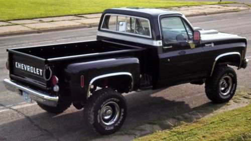 1978 chevrolet k10 cheyenne shortbox stepside p/u