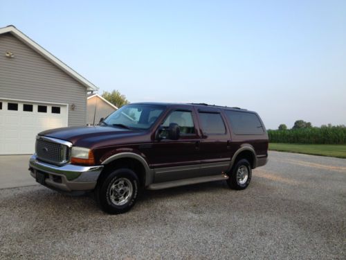 2000 ford excursion limited sport utility 4-door 6.8l