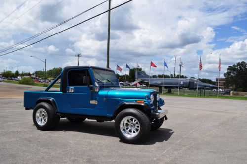 1985 jeep scrambler cj8 - custom built, show stopper, 304 amc built v8, must see