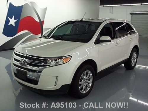 2012 ford edge sel heated leather rearview cam 35k mi texas direct auto