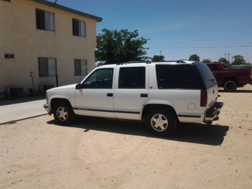 Chevrolet tahoe,excellent work vehicle!