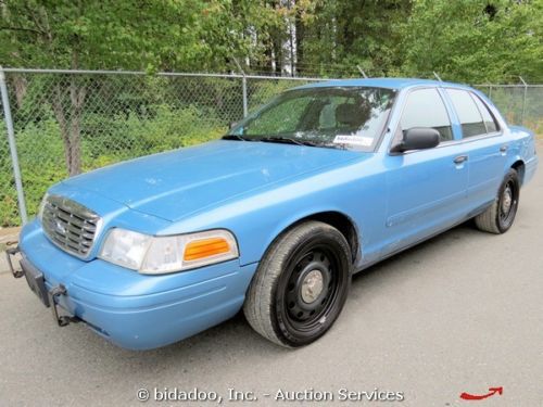 2007 ford crown victoria police interceptor sedan a/c 4-spd auto 4.6l v8 power