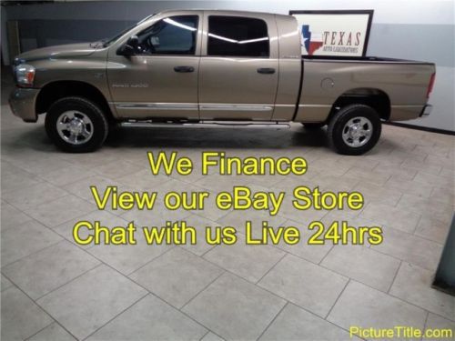 06 ram 1500 laramie mega cab 4wd leather heated seats we finance texas