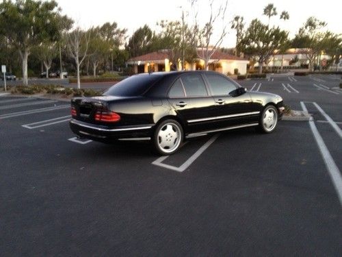 2001 e55 amg, clean, rare, 2-tone leather, california car