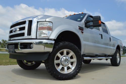 2010 ford f-250 crew cab xlt fx4 diesel  new tires!!