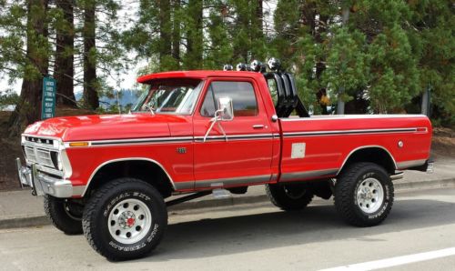 1976 ford f250 4x4 highboy 109k original miles