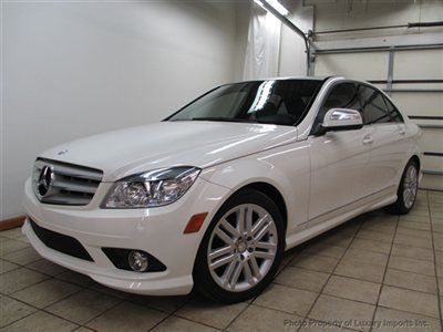 09 mercedes benz c300 4-matic awd heated seats, moonroof, tint, and excellent !!