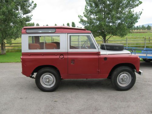 1963 landrover iia series station wagon