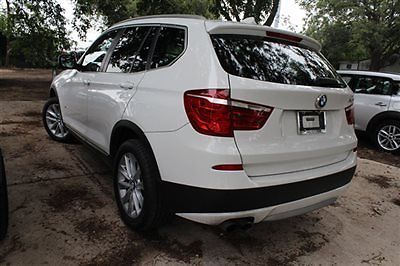 Bmw x3 xdrive28i low miles 4 dr suv automatic gasoline 2.0l 4 cyl alpine white