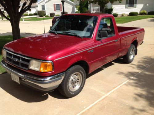 1993 ford ranger stx standard cab pickup 2-door 3.0l