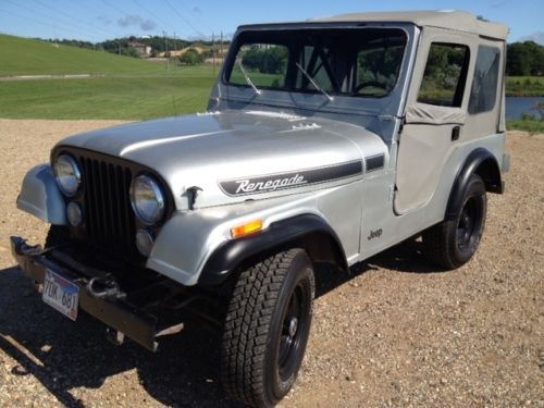 1980 jeep cj5 base sport utility 2-door 4.2l inline 6 4 speed manual 4 wd