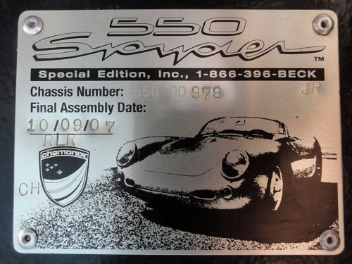 1955 Porsche 550 Spyder Replica - Beck Chassis, US $25,000.00, image 20