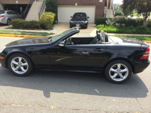 2002 mercedes 320 slk six speed manual