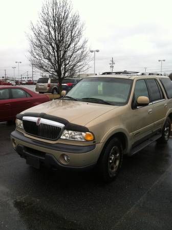 1998 lincoln navigator, no reserve! 4x4, leather, 245k miles, moonroof, loaded!!