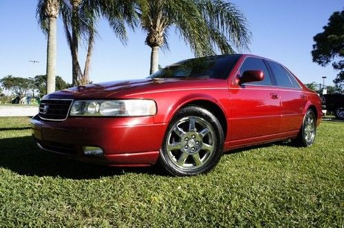 Cadillac seville sts loaded sunroof navigation hid headlamps clean carfax