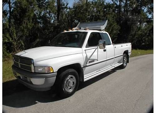 1996 dodge ram slt cummins diesel rare 1 owner 107k miles clean 5th wheel hitch