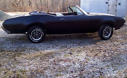 1968 oldsmobile convertible 4-4-2 rare factory 4 speed 455 v8 hurst shifter