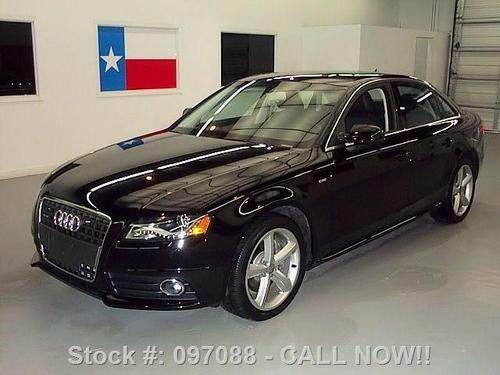 2012 audi a4 2.0t quattro s-line awd auto turbo nav 9k texas direct auto