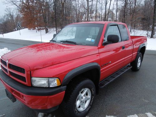 1998 dodge ram 1500 st crew cab pickup 4x4 sport pkg, manual, super nice 5.2l