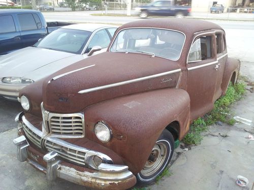 1940's lincoln zephyr for parts.