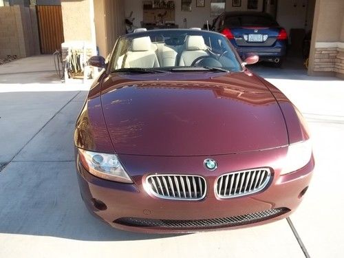 2004 z4 bmw convertible 3.0