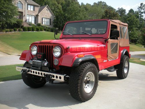 1983 jeep cj-7 renegade only 55k miles unrestored original cj 205-276-1918