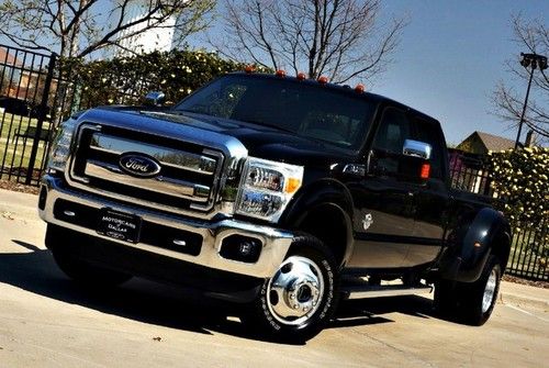 2011 ford f-350 navigation sunroof heated &amp; cool seats backup camera 1 owner